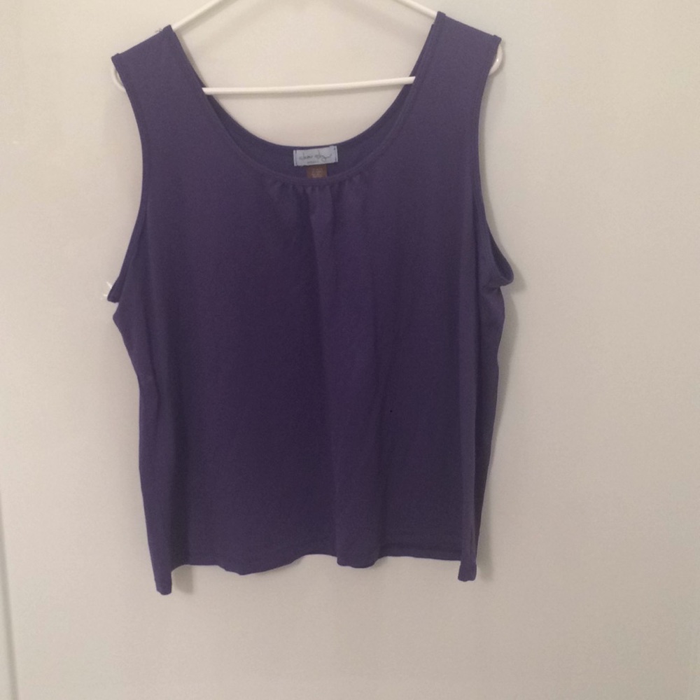 Clear sky Woman Purple Dress Tank 1x